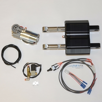 Picture of Single Housing Dual Shock, black Softail 1985 - 1999